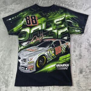 Dale Earnhardt Jr 88 NASCAR T Shirt Chase Authentics Mountain Dew AOP